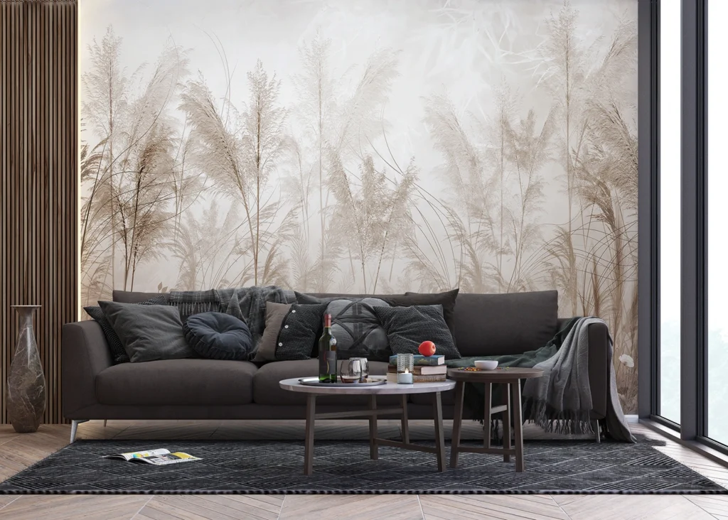 Wall Mural Pampas Garden, Made to Measure, FT5P 3063 4