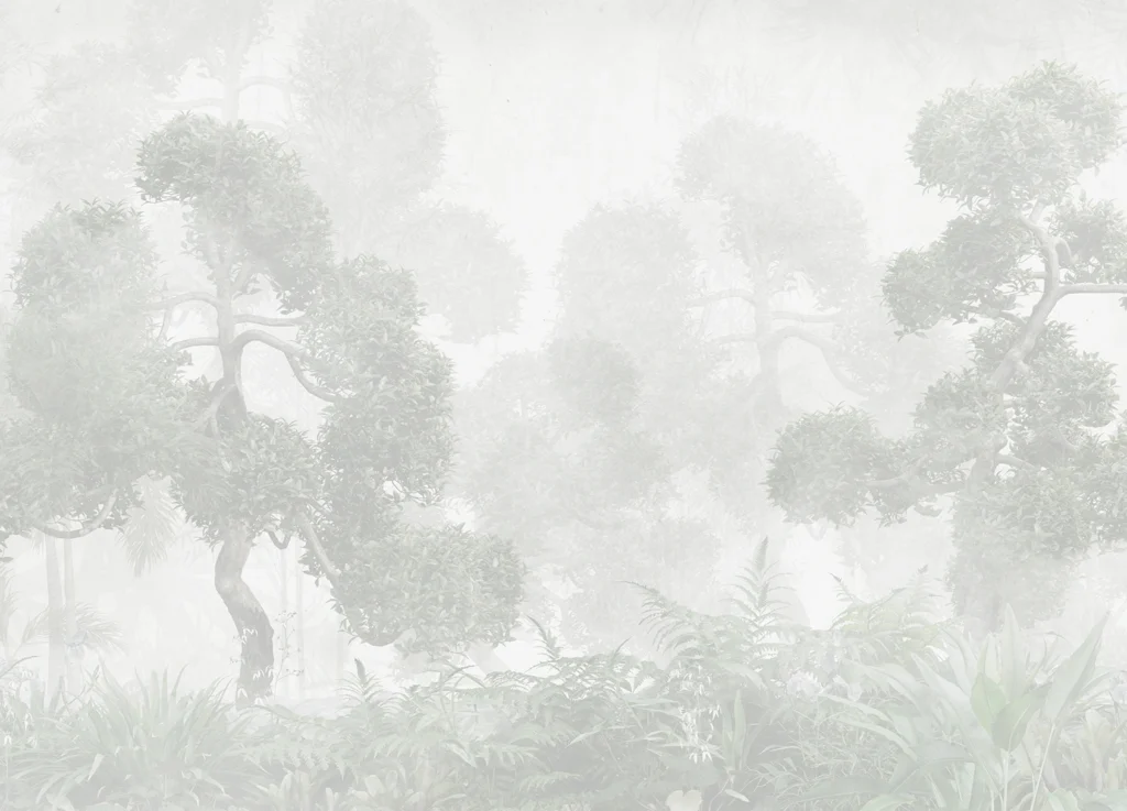 Wall Mural Asian Garden, Made to Measure, FT5P 3075