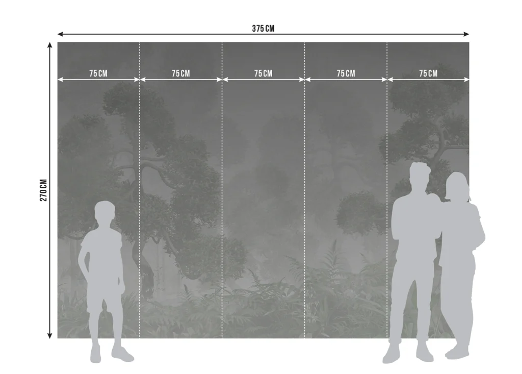 Wall Mural Asian Garden, Made to Measure, FT5P 3075 10