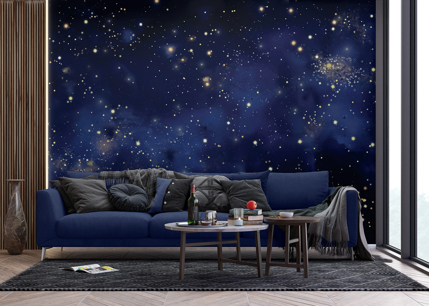 Wall Mural Night Sky, Made to Measure, FT5P 352151 3